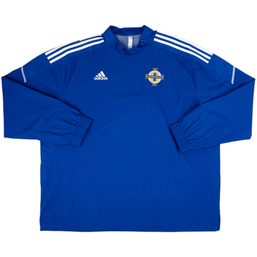 2021-22 Northern Ireland adidas 1/4 Zip Drill Top - 10/10 - (XXL)