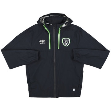 2016-17 Ireland Umbro Hooded Rain Jacket - 7/10 - (M)