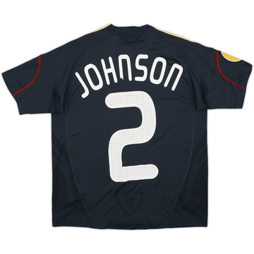 2009-10 Liverpool Away Shirt Johnson #2 - 6/10 - (S.Boys)
