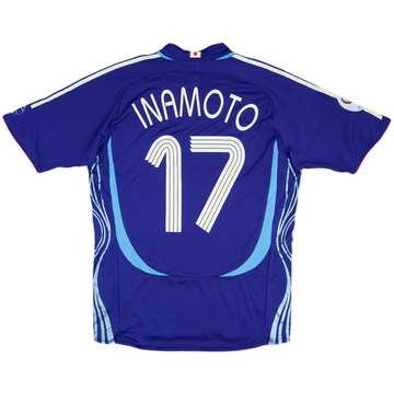 2006-08 Japan Player Issue Home Shirt Inamoto #17 (L)