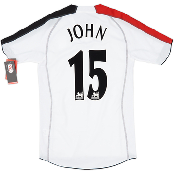 2005-06 Fulham Home Shirt John #15 (S)