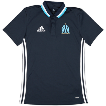 2016-17 Olympique Marseille adidas Polo Shirt - 10/10 - (S)