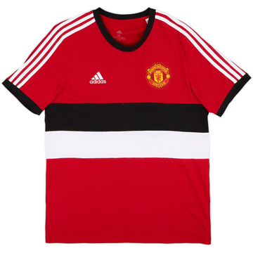 2021-22 Manchester United adidas Cotton Tee - 8/10 - (M)