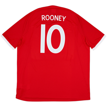 2010-11 England Away Shirt Rooney #10 - 8/10 - (XXL)