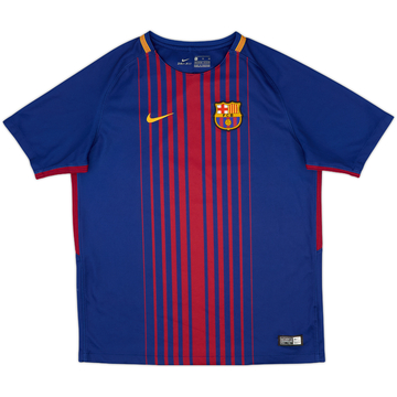 2017-18 Barcelona Home Shirt - 7/10 - (XL.Boys)