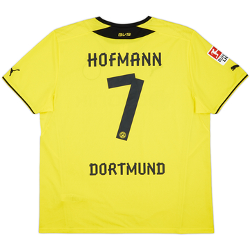 2013-14 Borussia Dortmund Home Shirt Hofmann #7 - 8/10 - (XXL)