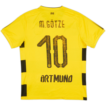 2017-18 Borussia Dortmund Home Shirt M. Gotze #10 - 4/10 - (M)