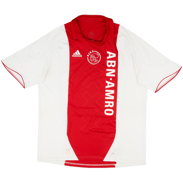2007-08 Ajax Home Shirt - 5/10 - (XL)