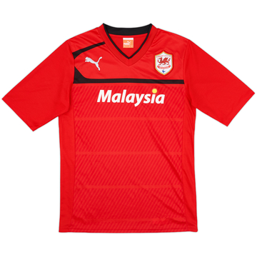 2012-13 Cardiff Home Shirt - 8/10 - (M)