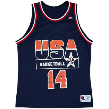 1994 USA Mourning #14 Champion Away Jersey - 6/10 - (XL)