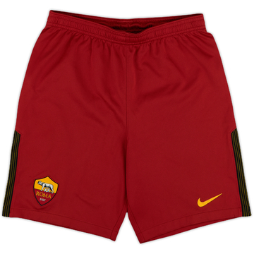 2017-18 Roma Home Shorts - 9/10 - (L.Boys)