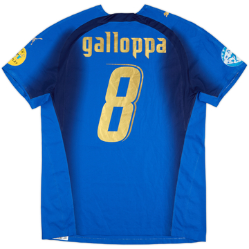 2006-07 Italy Match Issue Home Shirt Galloppa #8