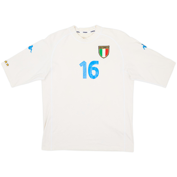2000-01 Italy Match Issue Away Shirt #16