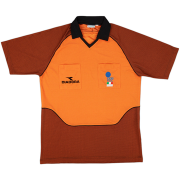 1990s Italy FIGC Diadora Referee Shirt - 9/10 - (XL)