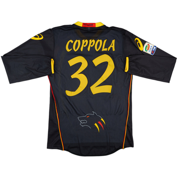 2010-11 Lecce Match Issue Third L/S Shirt Coppola #32
