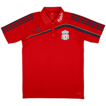 2009-10 Liverpool adidas Polo Shirt - 9/10 - (M)