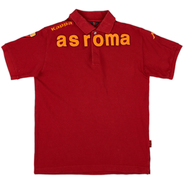 2008-09 Roma Kappa Polo Shirt - 8/10 - (XL.Boys)