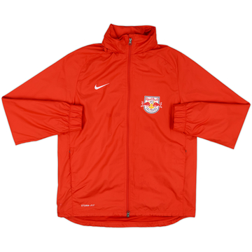 2014-15 Red Bull Salzburg Nike Hooded Rain Jacket - 5/10 - (M)