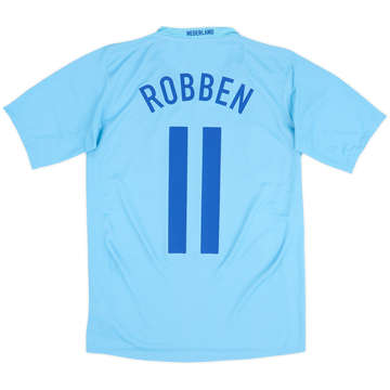 2008-10 Netherlands Away Shirt Robben #11 - 7/10 - (XL.Boys)