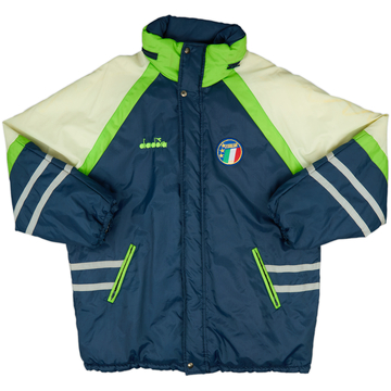 1990 Italy Diadora Padded Bench Coat - 5/10 - (XL)