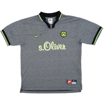1997-98 Borussia Dortmund Away Shirt - 7/10 - (L.Boys)
