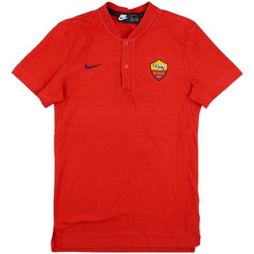 2018-19 Roma Nike Polo Shirt - 8/10 - (S)