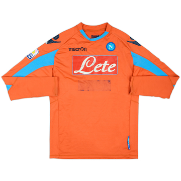 2011-12 Napoli Match Issue GK Shirt #12