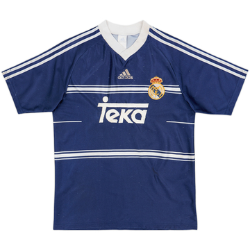 1998-99 Real Madrid Away Shirt - 4/10 - (XL.Boys)