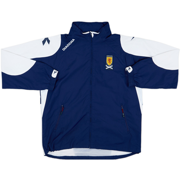 2005-06 Scotland Diadora Rain Jacket - 6/10 - (L)