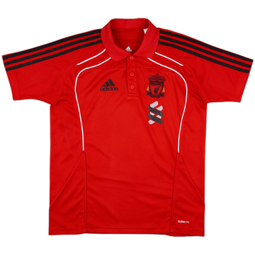 2010-11 Liverpool adidas Polo Shirt - 8/10 - (S)