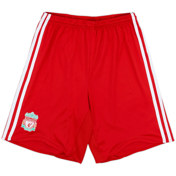 2008-10 Liverpool Home Shorts - 8/10 - (L.Boys)