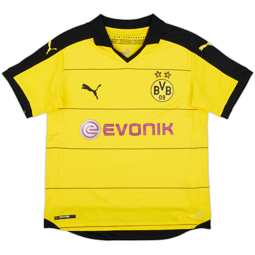 2015-16 Borussia Dortmund Home Shirt - 8/10 - (XL.Boys)