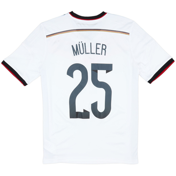 2014-15 Germany Home Shirt Muller #25 - 5/10 - (XL.Boys)