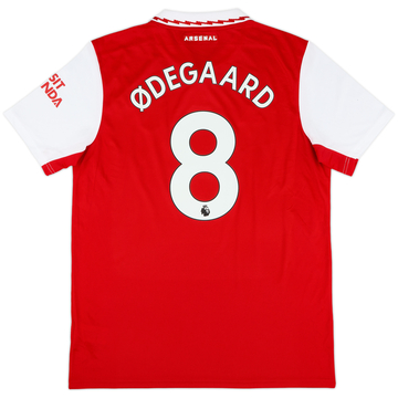 2022-23 Arsenal Home Shirt Odegaard #8 (L)