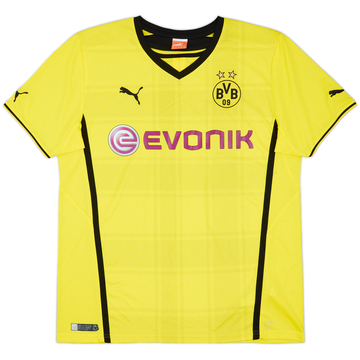 2013-14 Borussia Dortmund Home Shirt - 9/10 - (XL)