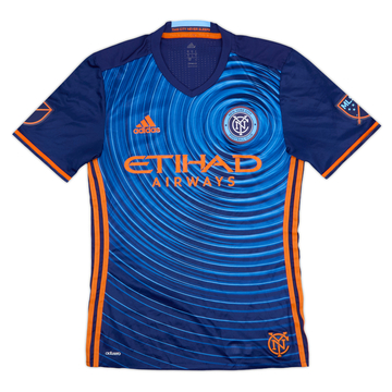2016-17 New York City Authentic Away Shirt - 6/10 - (S)