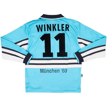 1997-98 1860 Munich Home L/S Shirt Winkler #11 - 7/10 - (S)