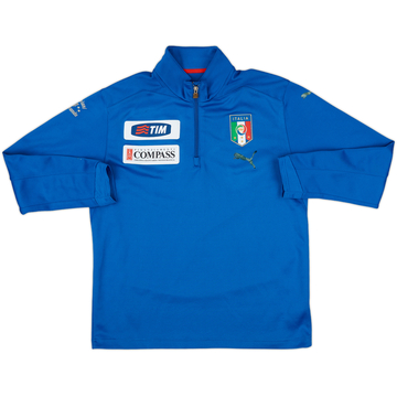 2006-08 Italy 1/4 Zip Training Top - 5/10 - (S)