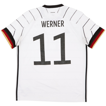 2020-21 Germany Home Shirt Werner #11 - 8/10 - (L)