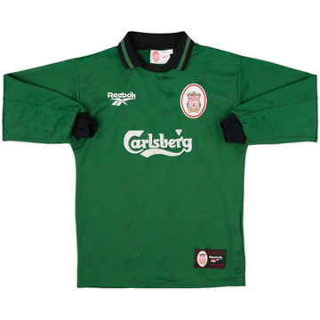 1996-97 Liverpool GK Shirt - 9/10 - (M.Boys)