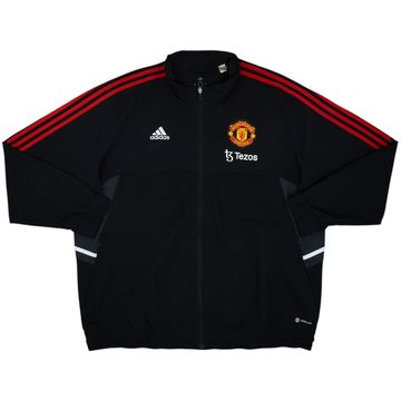 2022-23 Manchester United adidas Track Jacket - 10/10 - (XXL)