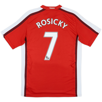 2008-10 Arsenal Home Shirt Rosicky #7 - 7/10 - (S)