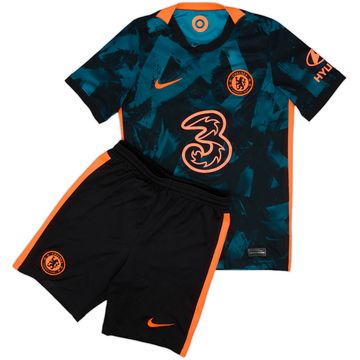 2021-22 Chelsea Third Shirt & Shorts - 8/10 - (M.Boys)
