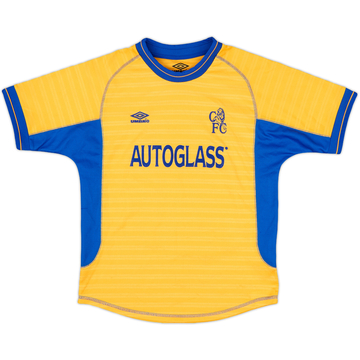 2000-01 Chelsea Away Shirt - 8/10 - (M.Boys)