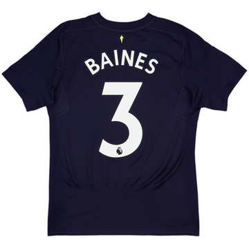 2017-18 Everton Third Shirt Baines #3 - 8/10 - (S)