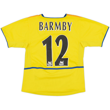 2002-03 Leeds United Away Shirt Barmby #12 - 6/10 - (L.Boys)