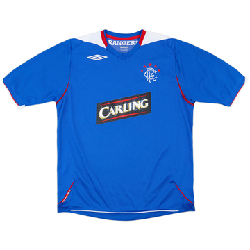 2007-08 Rangers Home Shirt - 5/10 - (L)