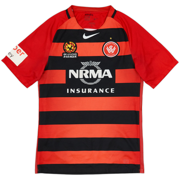 2016-17 Western Sydney Wanderers Home Shirt - 6/10 - (S)