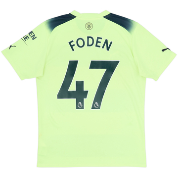 2022-23 Manchester City Third Shirt Foden #47 - 8/10 - (M)
