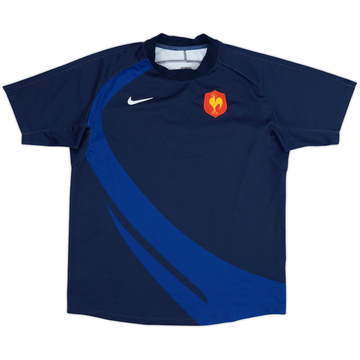 2007-08 France Rugby Home Shirt - 8/10 - (L)